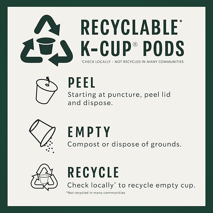 Starbucks K-Cup Coffee Pods, Flavored Hot or Iced Coffee, Crème Brûlée, 60 Keurig Pods
