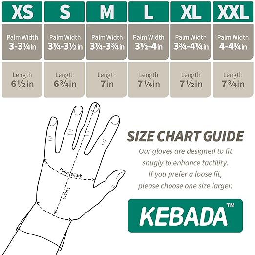 Kebada W1 Work Gloves for Men and Women, PU Coated Safety Gloves with Grip, Touchscreen, Ideal for Warehouse Package Handling, Construction, Gardening, Green XL