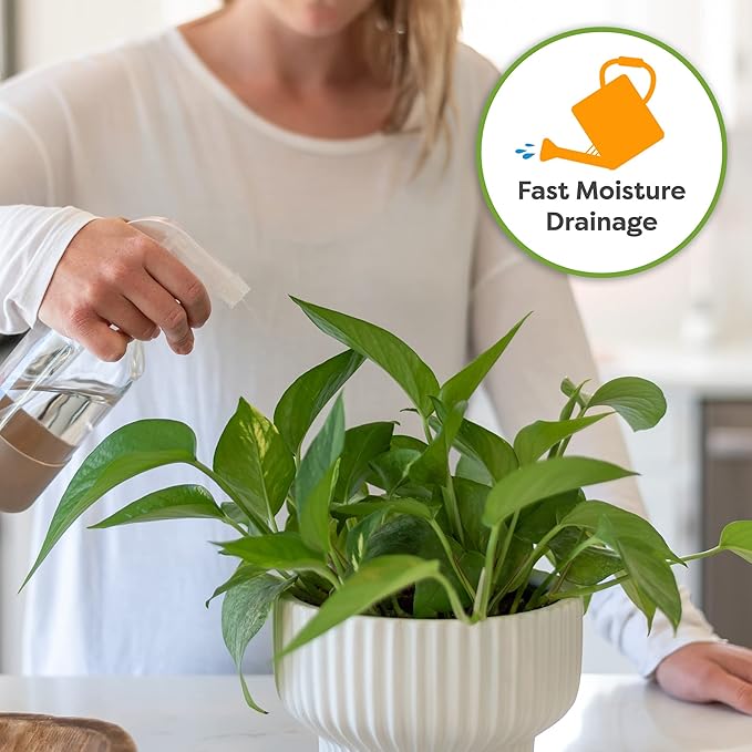 Perfect Plants Organic Pothos Soil | Horticultural Potting Mix for All Indoor Potted Pothos | Grow Healthy houseplants Indoors (8qts.)
