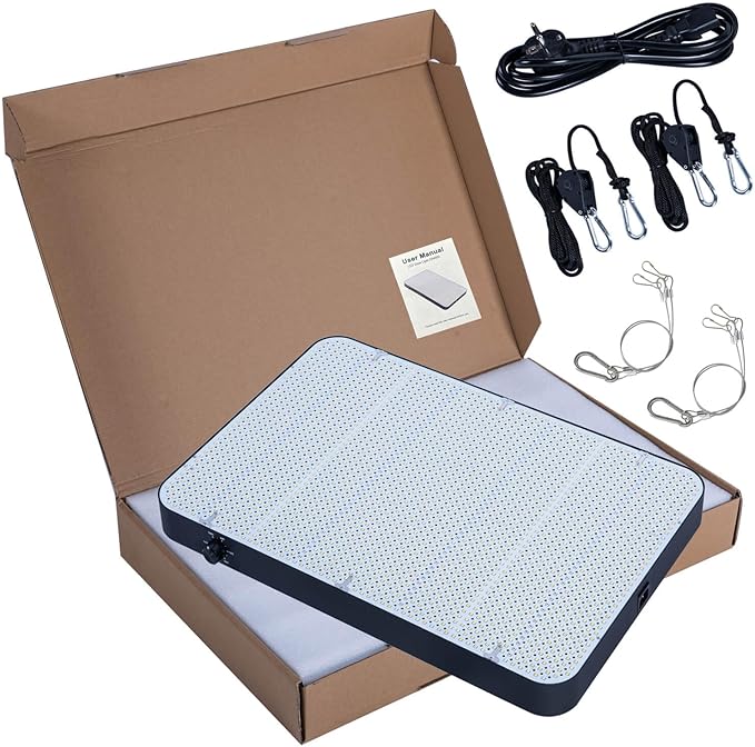 FECiDA 2025 Upgrade Professional LED Grow Light 800 Watts Actual Power, 5x5 ft Grow Gent Light for All Growth Stages, Biggest Power in Market, Dimming Function Makes Greater Harvest and Saving Money