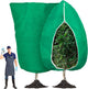 Vincreem 1 Pcs 10 x 10 ft Plant Covers Freeze Protection Extra Large Frost Cloth Plant Covers with Zipper Drawstring Winter Cold Weather Frost Blankets for Outdoor Palm Fruit Tree and Shrubs (Green)
