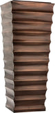 H Potter Tall Copper Planter Large Patio Pot for Indoor Outdoor