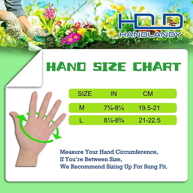 HANDLANDY Ladies Thorn Proof Gardening Gloves, Long Gauntlet Heavy Duty Garden Gloves, Elbow Length Women Leather Rose Pruning Glove (Large, Rosy)