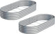 2PCS 6x3x1ft Galvanized Metal Raised Garden Bed Kit,Outdoor Planter Box Vegetables,Flowers,Herbs Durable Rust-Resistant Patio Gardening Beds