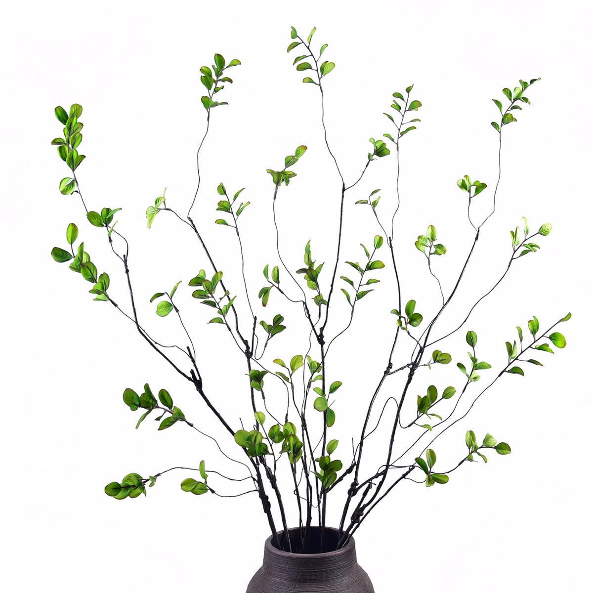 MISSWARM Faux Eucalyptus Stems for Vase, Artificial Greenery Branches 5pcs
