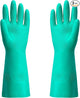 ThxToms Chemical Resistant Nitrile Gloves, Resist Household Acid, Alkali, Solvent and Oil, Latex Rubber Free, 1 Pair Medium