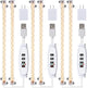 13 Inches Strip Growing Lamp for Indoor Plants, 3500K Full Spectrum LED Grow Light Strips with Auto ON/Off, 3/9/12H Timer & 10 Dimmable Levels for Green House Succulent (2 Head×3 Pack)