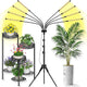 Grow Lights for Indoor Plants [ 8 in1 ], Full Spectrum Plant Lights for Indoor Growing with Tripod Stand, Auto On/Off Timing 4/8/12H, LED Grow Lights for Indoor Plants. (Sunlike 8 Arms)