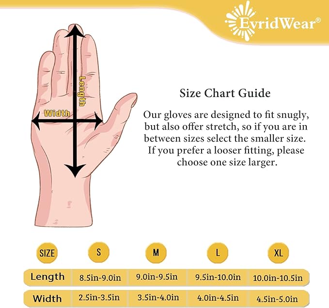 Evridwear Cut Resistant Gloves Food Grade Level 5 Kitchen Safety Protection (Gray, Small)
