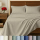 California Design Den 100% Egyptian Cotton Sheets Set - Certified Authentic Luxury California King Sheets Deep Pocket Set, Sateen Weave, Soft and Durable Luxury Bedding, Ideal for Hot Sleepers - Beige