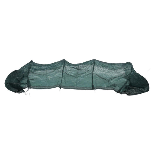 Portable Greenhouse Tunnel Row Cover 3 Meters Garden Shade Net Mesh PE Steel Sunshade for Vegetables Fruits Flowers Crops Blackish Green (Blackish Green Mesh PE Steel Sunshade Style)
