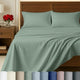 California Design Den 100% Egyptian Cotton Sheets Full Size, Certified Authentic Luxury Deep Pocket Full Size Sheets Set, Breathable Sateen Bed Sheet Set for Hot Sleepers (Mint Green, Full)