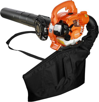 Leaf Blower & Leaf Vacuum Cordless,2 Stroke 424 CFM Handheld Leaf Blower,26CC Gas Powered Leaf Blower Dual-Purpose (Blowing and Suction) Cleaner with Collection Bag for Cleaning Leaf Snow