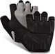 Workout Gloves for Women - Breathable Weight Lifting Gloves with Non-Slip Silicone Padding, Fingerless Gym Gloves for Cycling, Rowing, Pull Ups & Training (4 Sizes)