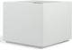 PolyStone Monterray Modern Outdoor/Indoor Square Planter, 23" L x 23" W x 19" H, Lightweight, Heavy Duty, Weather Resistant, Polymer Finish, Commercial Grade and Residential (White)