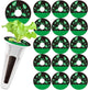 150Pcs Seed Pod Labels Stickers, PVC Hydroponics Growing System Grow Baskets Round Peel Labels for Plant Germination Growth Recording (41mm)