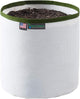 Grow Bag 2 Gallon, Planting Pots - Colorful Plant Grow Bags Pots Gardening Vegetable - Air Pruning Mesh Fabric Plant Container - (White/ODGreen)