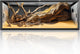 Wacool Terra 68 Gallon Reptile Tank, Large Terrarium for Bearded Dragons, Snakes, Leopard Geckos, Sliding Door & Top Ventilation, 48" x 18" x 18" Easy-to-Maintain Reptile Enclosure