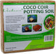 Verdana Coco Coir Potting Soil Brick – 10 Lb - Peat Moss Alternative for Potting Mix, Raised Bed Soil, Organic Gardening & Seed Starting - Compressed Coconut Fiber Block Expands to 18 Gallons
