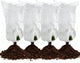 EAONE Plant Covers Freeze Protection 47x71”, Set of 4 Winter Frosts Cloth for Outdoor Plants, Reusable Frost Blankets Tree Wrap Protector for Shrub Cold Weather Bird Insect Prevention, White