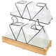 2 Pack Foldable Plant Covers Freeze Protection, Two Dual Layer Skylights