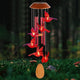Cardinals Decorative Mobiles Gifts, Solar Cardinals Wind Chimes, Gifts for Mom, Women, Grandma, Garden Courtyard Lawn Decoration, Thanksgiving Gift, Decor Gift for Christmas and New Year