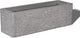 TerraDeco 24 Inch Rectangular Concrete Planter,Durable All-Weather Use with Drainage Holes,Large Rectangular Planter for Outdoor Indoor Plants