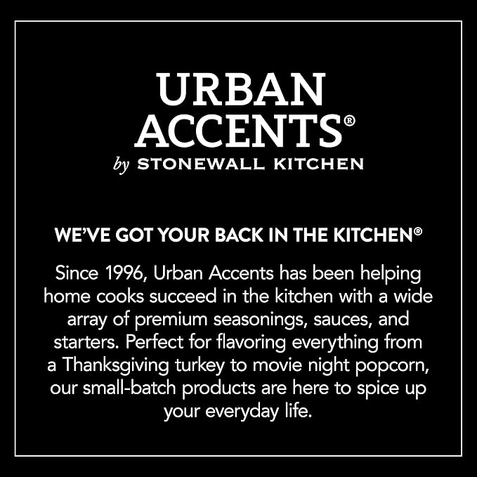 Urban Accents Movie Night Popcorn Gift Set – Includes 3 Gourmet Popcorn Kernel Varieties & 5 Flavorful Seasonings – Perfect Snack Gift Box for Parties, Holidays, or Movie Lovers