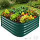 16.5" Deep Raised Garden Bed 2.3x2.3 ft for Vegetables, Herbs & Flowers