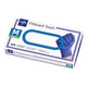 Medline FitGuard Touch Nitrile Exam Gloves, 100 Count, Medium, Powder Free, Disposable, Not Made with Natural Rubber Latex, for Medical Tasks, Durable for Household Chores