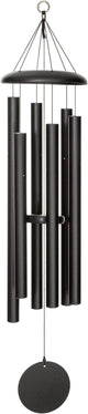 Corinthian Bells by Wind River – 44 inch Black Wind Chime for Patio, Backyard, Garden, and Outdoor Decor (Aluminum Chime) Made in The USA