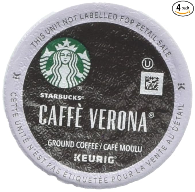 Starbucks Coffee K-Cup Pods, Caffe Verona, 32 CT