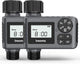 2 PCS Water Timer for Outdoor Garden Hose, Water Sprinkler Timer with Rain Delay/Manual/Automatic Drip Irrigation and Lawn Watering System for Yard