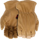 Boss Men's AquaArmor Durable Cowhide Leather Work Gloves