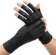 FREETOO Copper Arthritis Gloves for Carpal Tunnel Pain Relief, Strengthen Compression Gloves to Alleviate Hand Pains,Swelling, Fingerless Typing Gloves for Rheumatoid, Tendonitis Women/Men-XL
