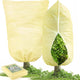 TRIITECH 2 Packs Plant Covers for Winter 120x180cm, Shrub Covers for Winter, Plant Cover Freeze Protection, Cold Frost Protection Cover with Zipper Drawstring(80gsm)