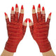ManiGlovz - The ORIGINAL UPF 50+ UV Light Protective Nail Gloves | Gel Manicure and Anti UV Fingerless Gloves for Women | Can be Used as Sun Protection Gloves for Driving | Animal Instinct