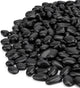 Mr. Fireglass 5 lbs Black Pebbles, 3/8" Natural Decorative Polished River Rocks Aquarium Gravel for Indoor Plants, Vases, Succulents and Outdoor Garden Landscaping