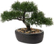 Artificial Bonsai Tree Juniper Faux Plants Indoor Small Fake Plants Decor with Ceramic Pots for Home Table Office Desk Bathroom Shelf Bedroom Living Room Farmhouse Decorations