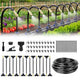 Automatic Drip Irrigation Kit - 50FT with Tool-Free Quick Connectors, 15 Copper Atomizing Nozzles & 360° Bendable Spray for Garden, Greenhouse, Lawn, Plants