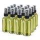 Wedama Spray Bottle, 2 oz Fine Mist Glass Spray Bottles, Little Refillable Liquid Containers for Watering Flowers Cleaning (16 Pack Olive Green)