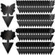 Fruit Fly Traps, 60 Pack Black Sticky Traps, Fungus Gnat Traps, Plant Fly Stickers for Indoor and Outdoor Use Protect The Plant