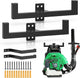 Backpack Leaf Blower Hanger with Hose Holder,Heary Duty Backpack Blower Sprayer Rack,Backpack Blower Wall Mount,Backpack Hanger for Weed Eater,Hedge Trimmer,Chain Saw,Garage Organizer Storage(2 PCS)