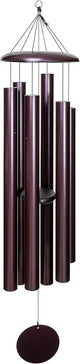 Corinthian Bells by Wind River - 65 inch Plum Wind Chime for Patio, Backyard, Garden, and Outdoor décor (Aluminum Chime) Made in The USA