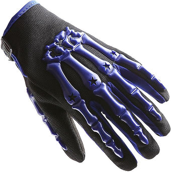 1Storm Youth Motocross Gloves Motorcycle BMX MX ATV Dirt Bike Bicycle Skeleton Cycling Kids Gloves