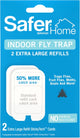 Safer Home Trap Refill Pack of Extra Large Glue Cards for SH502 Indoor Fly Trap, 2 Count