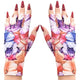 ManiGlovz - Original UPF 50+ UV Light Protective Nail Gloves | Gel Manicure and Anti UV Fingerless Gloves for Women | Protects Skin During Driving and Sun Exposure