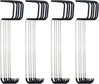 20PCS Fruit Tree Limb Spreader, 7Inch Fruit Tree Branch Puller with Plastic Hose Wrapped Iron Wire, Tree Open Angle Pull Branch Durable Solution