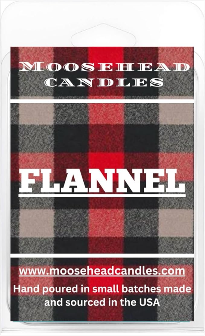 Moosehead Variety Pack Wax Melts – 4‑Pack Scents: Moonlight Path, Flannel, Sweater Weather & Iced Vanilla Woods – Highly Scented, Long‑Lasting Handmade Home Fragrance