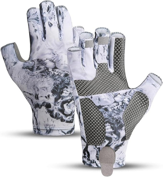 Fishing Gloves - Men & Women's UV Protection Sailing, Kayak, Paddling & Rowing Gloves